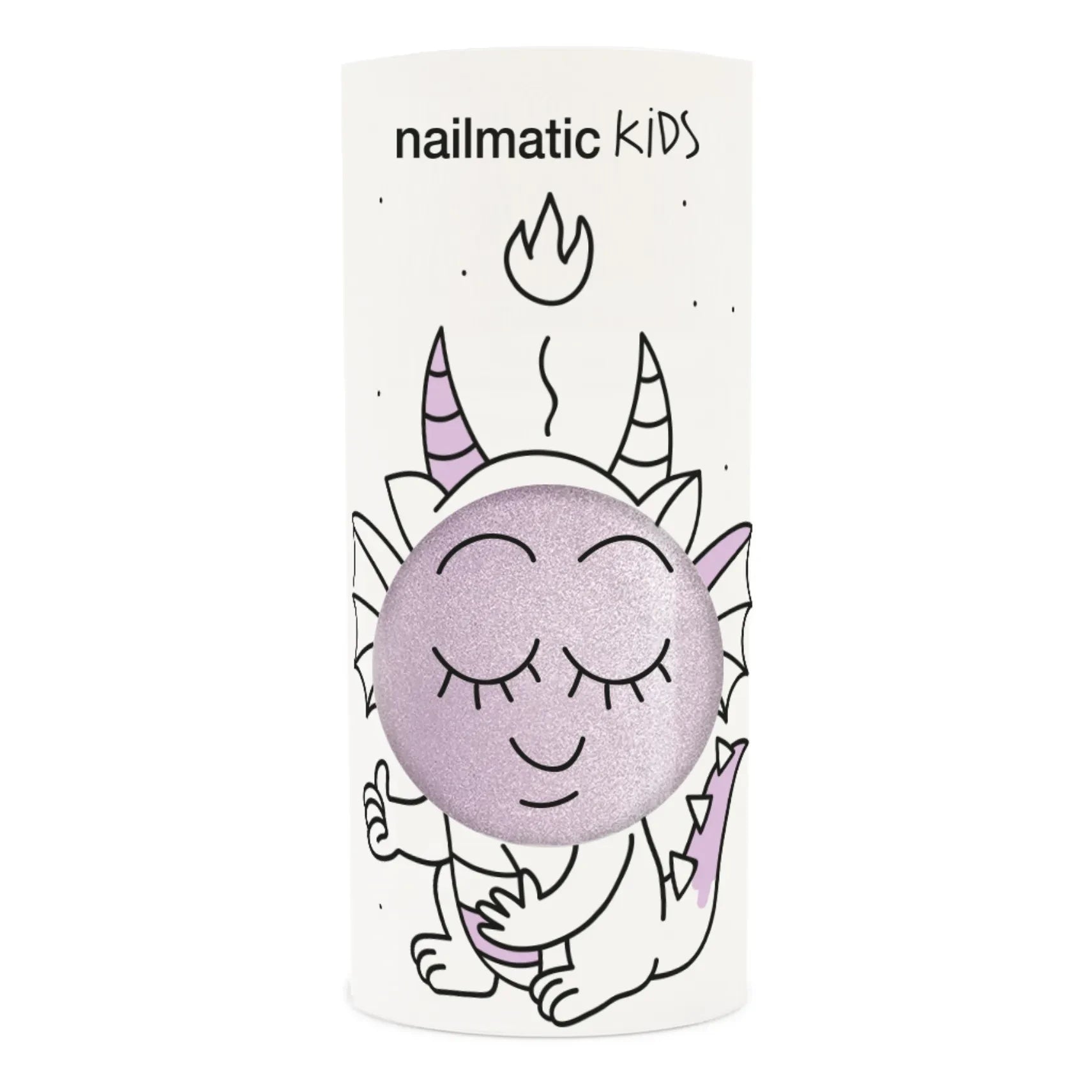 Nailmatic Kids - Elliot Glitzer-Nagellack - 8 ml | Rosa