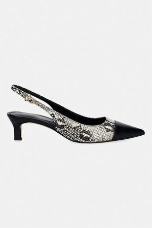 MICHAEL Michael Kors Amara Toe Cap Sling Pump deri ayakkabı