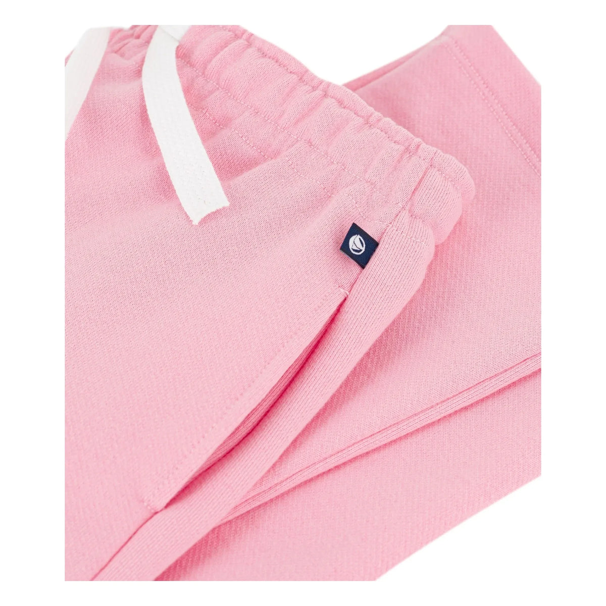 Petit Bateau - Organik Pamuk Düz Jogger | Pembe