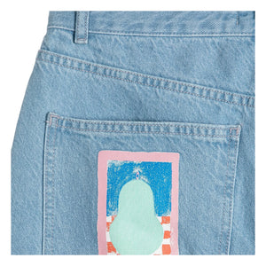 Bobo Choses - Bio-Baumwolle Birnenhose | Hellblau