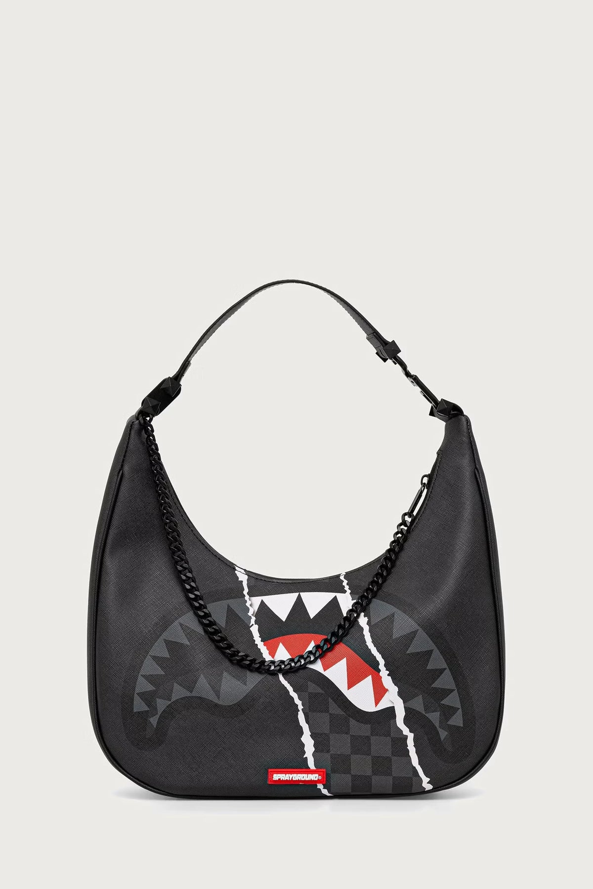 Sprayground - Graue Kunstleder Damen Umhängetasche 910B9353NSZ