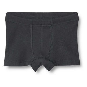 Wheat - 2er Pack Louis Coton Bio Boxer-Shorts | Schwarz