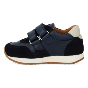 Angulus - Sneakers mit doppelten Streifen | Marineblau