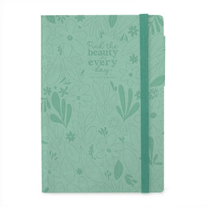 Legami - Liniert Notizbuch mit monochromem Softcover - Botanic Garden - Mein Notizbuch