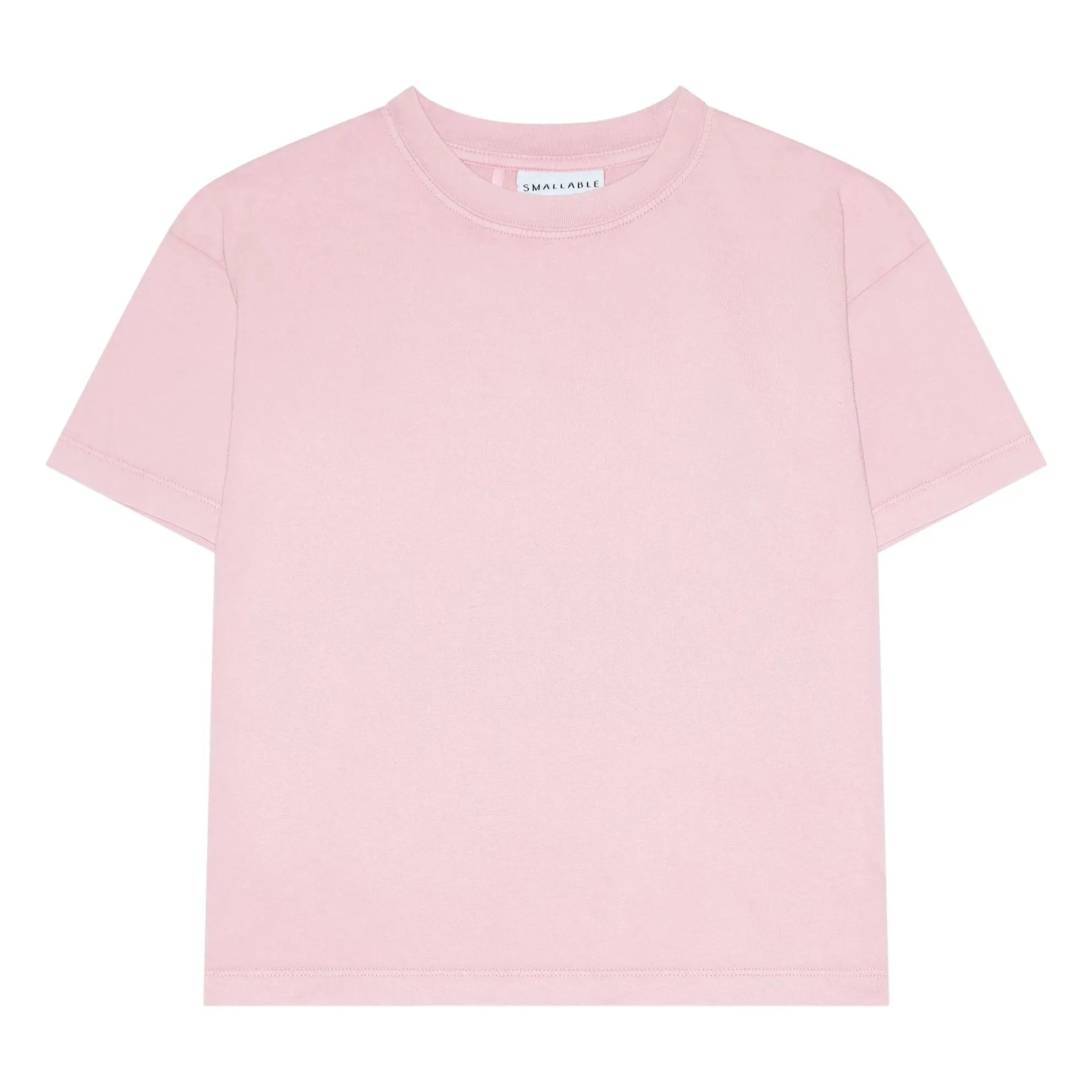 Smallable Kid - Liv T-Shirt Bio-Baumwolle | Puderrosa