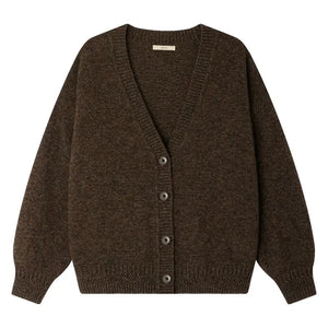 Sessùn - Sweet Monroe Oversize Merino Yün Yelek | Kahverengi