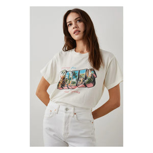 Rails - Boyfriend T-Shirt | Weiß