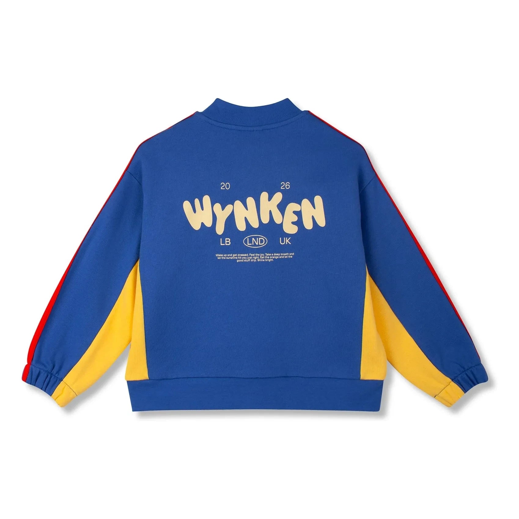 Wynken - Bio-Baumwolle Kontrast Bomberjacke | Dunkelblau
