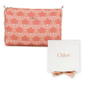 Chloé - Bio-Baumwolle Geburtsgeschenkset | Pfirsich