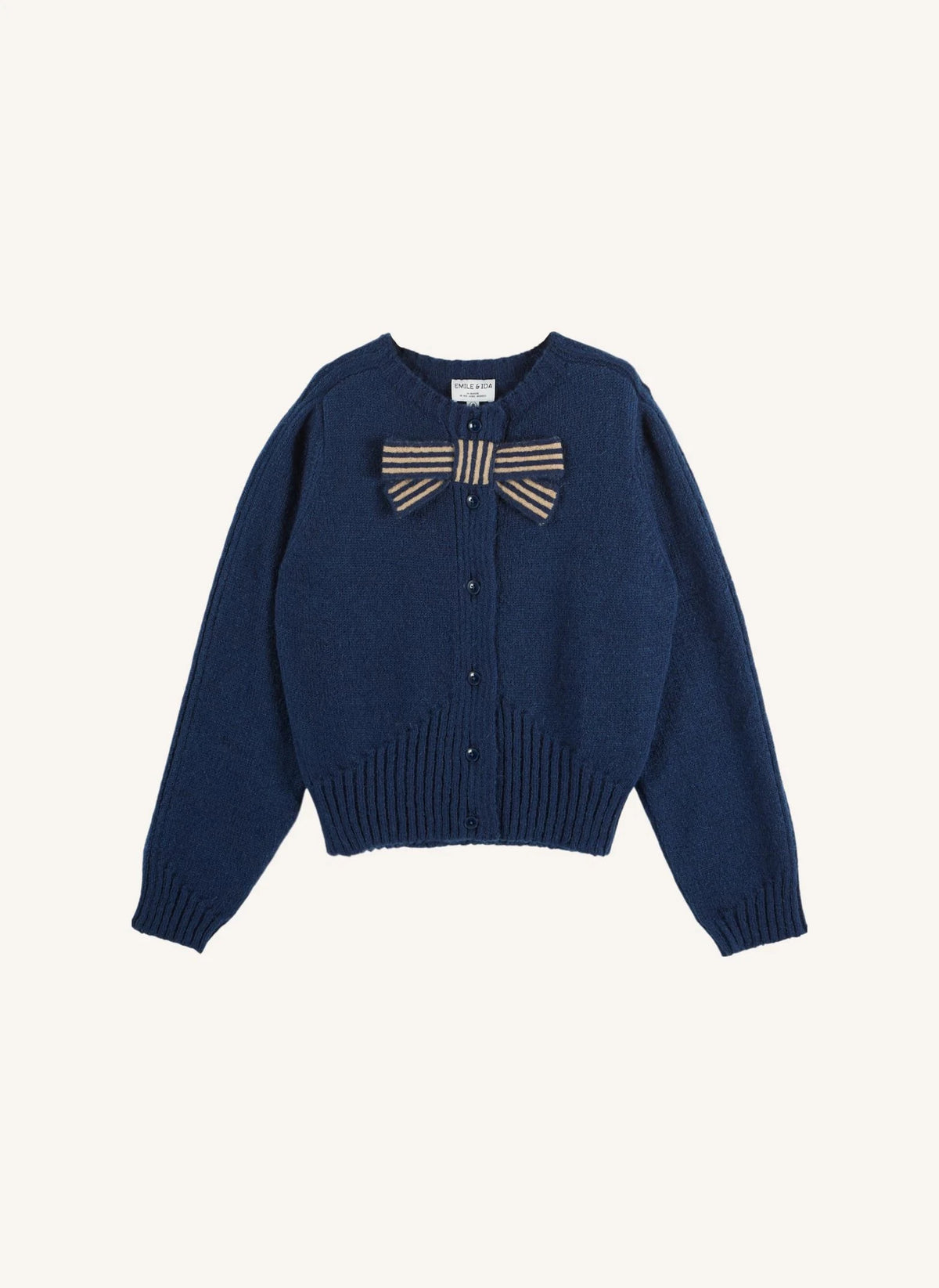 Emile et Ida - Noeud Strickjacke | Marineblau
