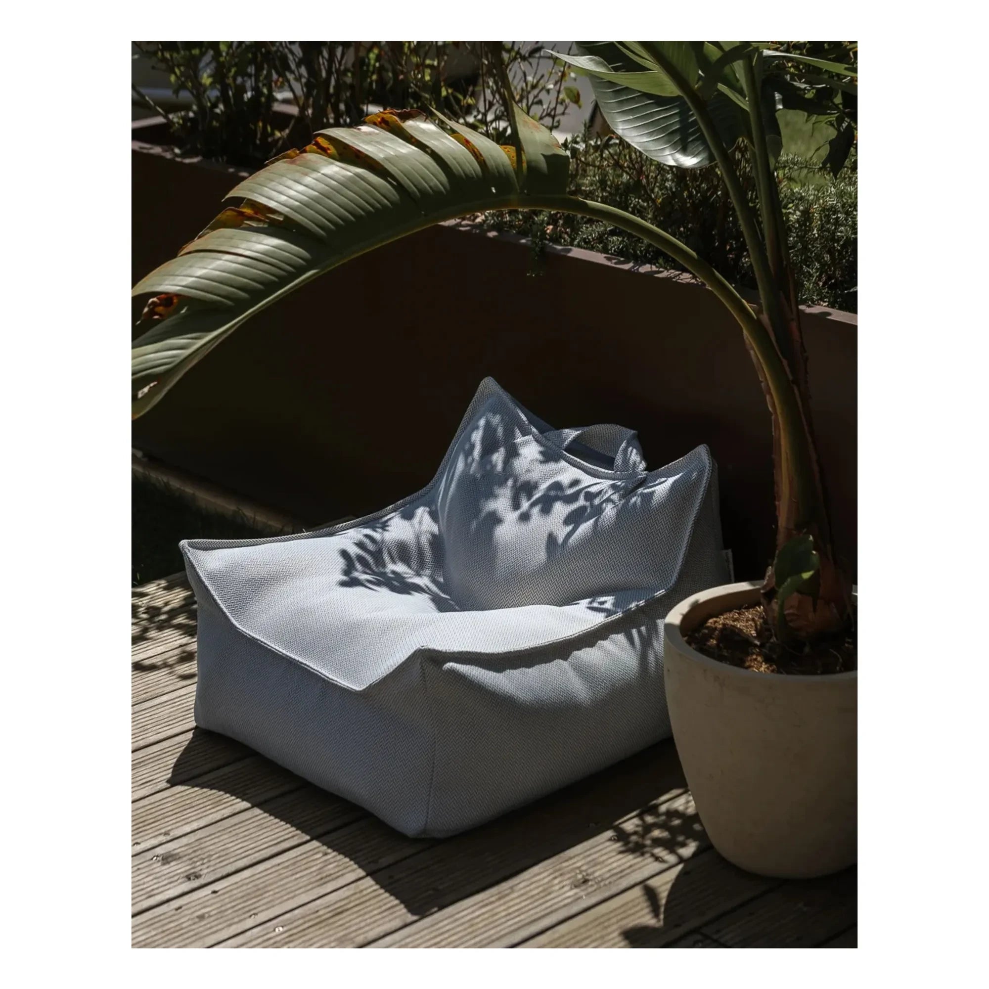 Wigiwama - Outdoor-Sitzsack Hellblau