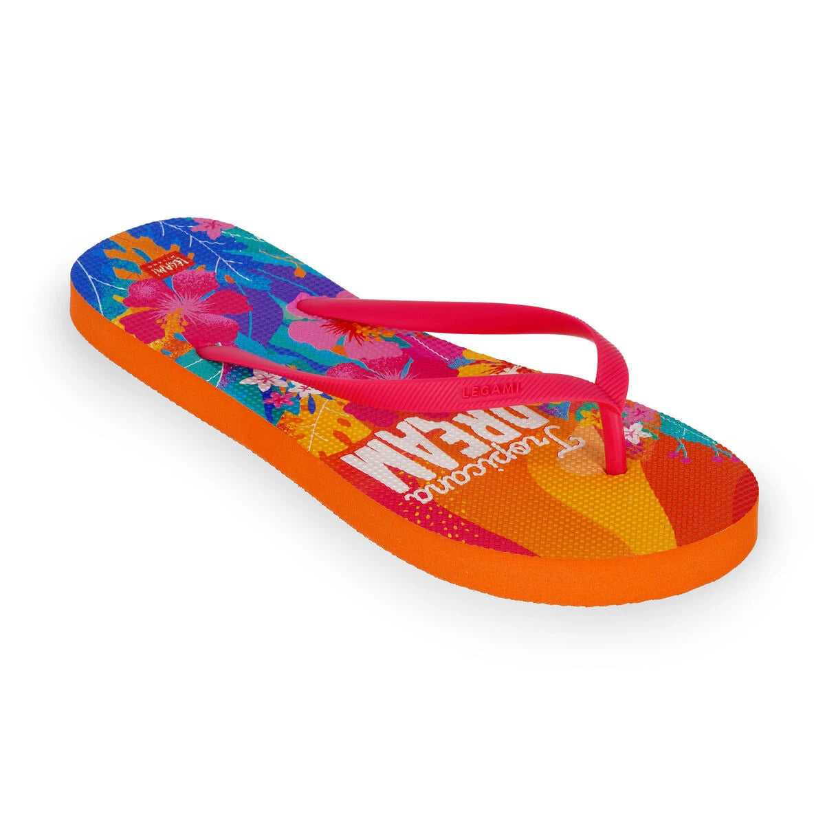 Legami - Größe 40/41 Slim Tropicana Dream Flip-Flops