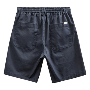 Anerkjendt - Akjames Leinen-Shorts | Dunkelblau