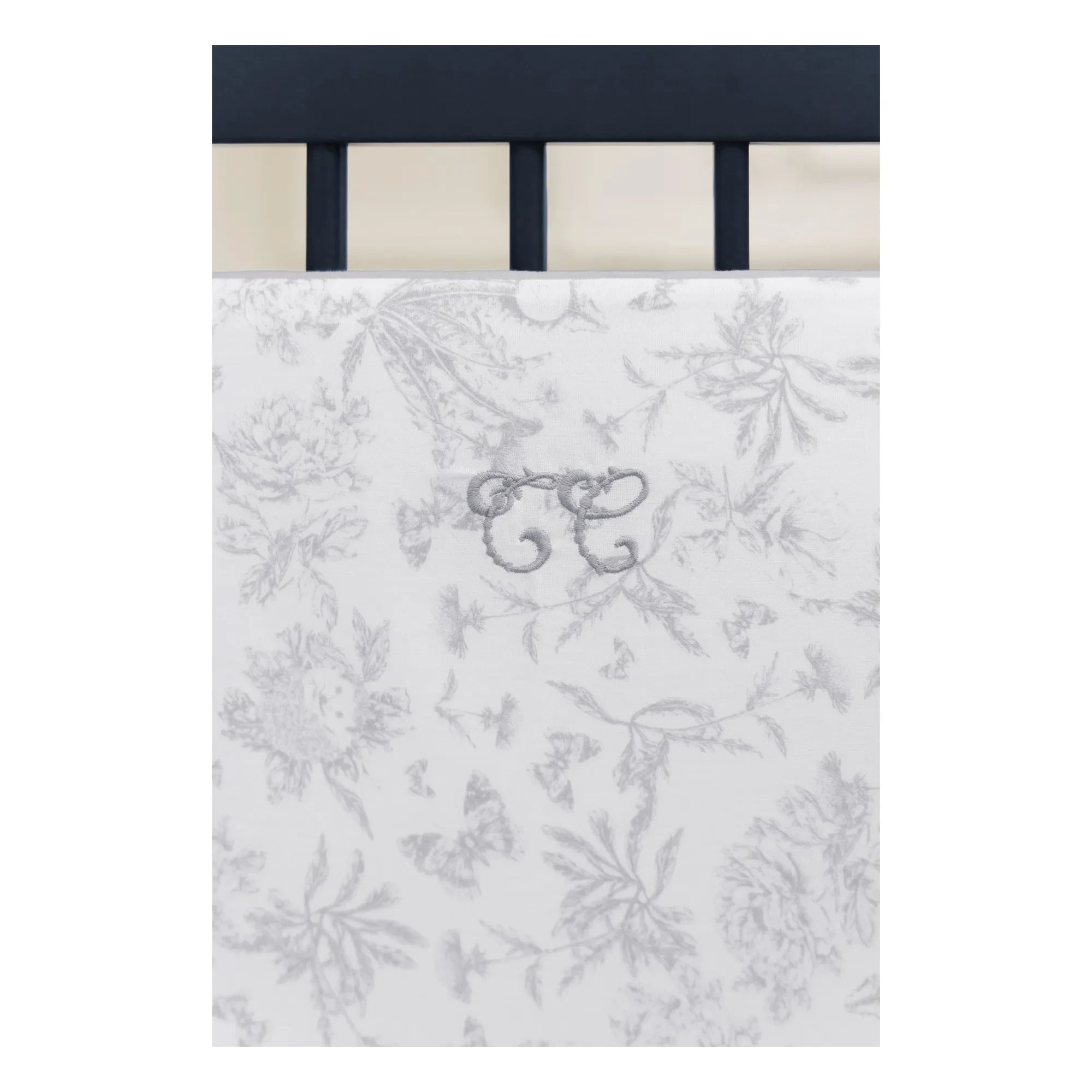 Tartine et Chocolat - Toile de Jouy Bettumrandung | Grau