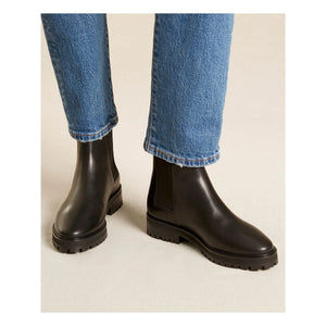 Rivecour - n°501 Lederstiefel | Schwarz