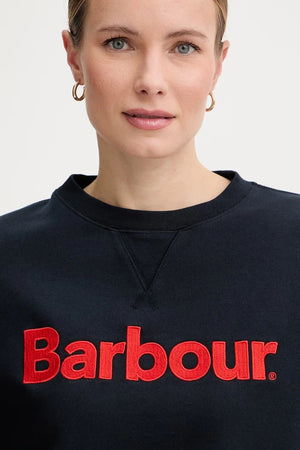 Barbour kadın pamuklu sweatshirt Hartland