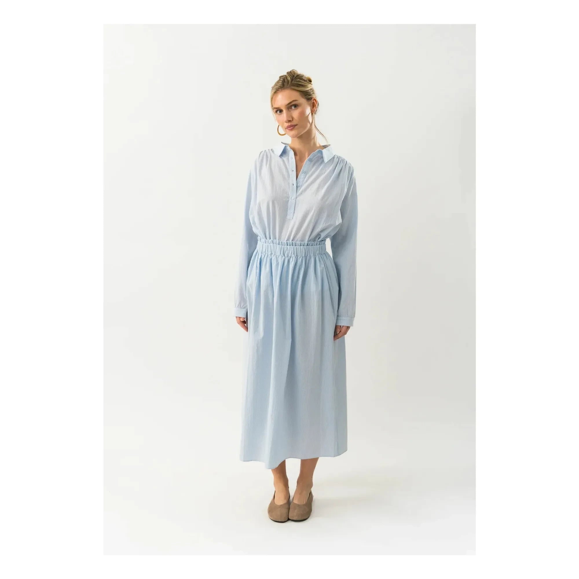 Lollys Laundry - Lari Bluse | Hellblau