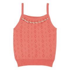 Emile et Ida - Netz-Tanktop | Rosa
