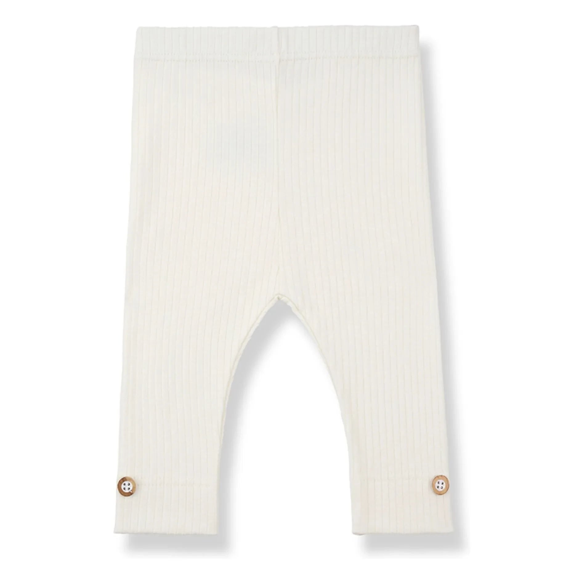 1+ in the family - Sina Gerippte Leggings | Weiß