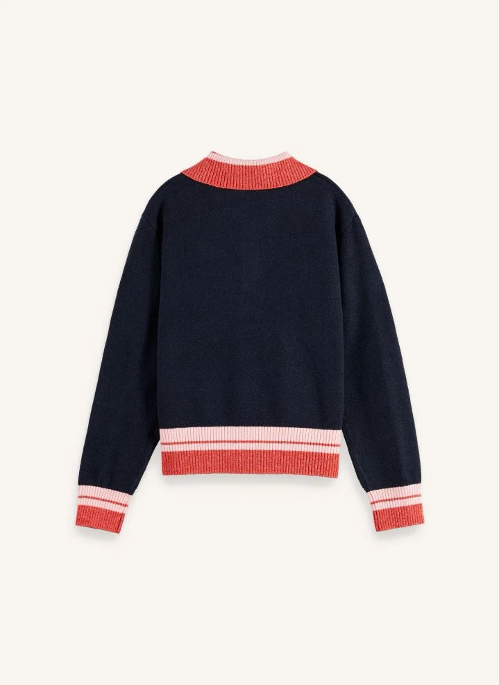 Scotch & Soda - Polokragenpullover | Dunkelblau