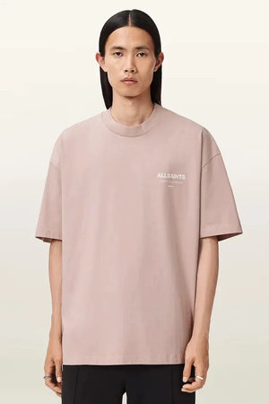AllSaints Herren Baumwoll Oversize T-Shirt