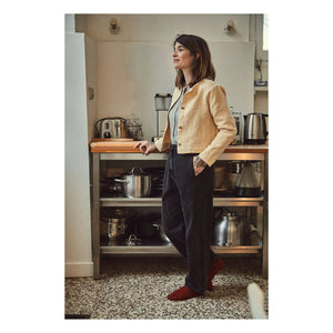 Poudre Organic - Gentian Organik Pamuk Kot Pantolon - Kadın Koleksiyonu | Siyah
