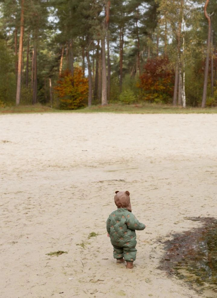 Donsje - Tuur Bear Overall | Khaki