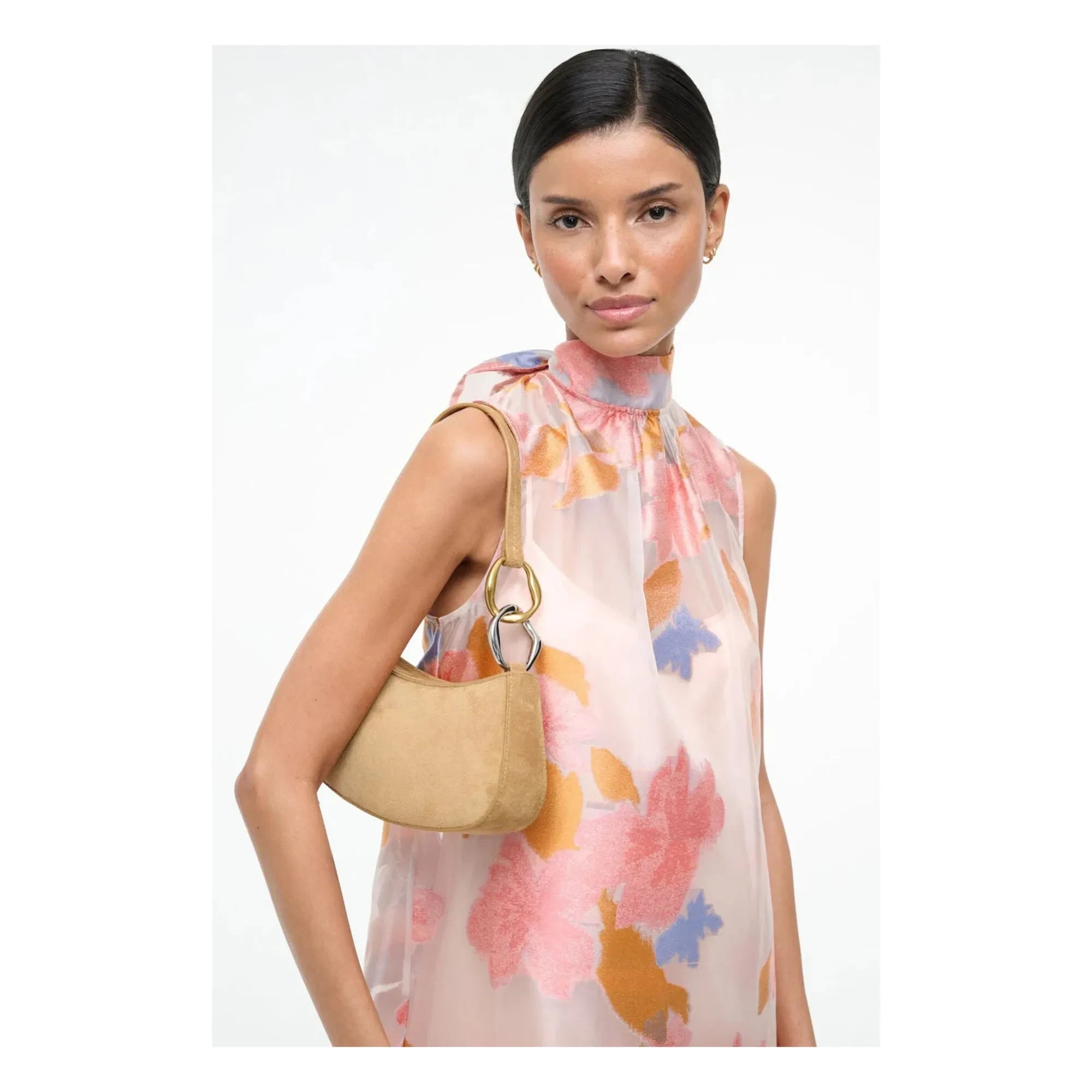 Staud - Ollie Leder Tasche | Haselnuss