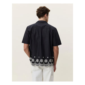 Les Deux - Chemise Border | Schwarz