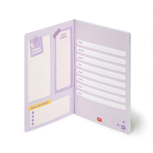 Legami - Übungsheft - A4 Notizbuch - 4 mm kariert - Daisy