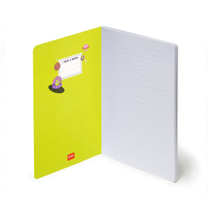 Legami - A5 Lined Defter ile Illustrated Hard Kılıf - Uzay