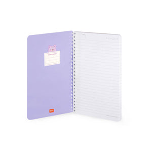 Legami - A5 Lined Defter ile Illustrated Hard Kılıf - Ayıcık - Jotter - Spiral-Bound
