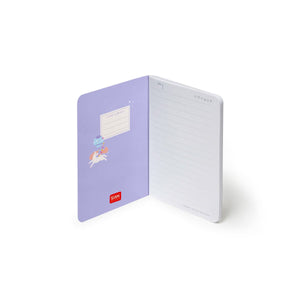 Legami - A6 Lined Notizbuch mit Illustrated Hard Hülle - Einhorn