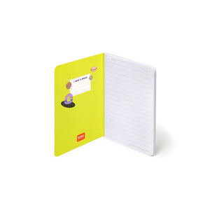 Legami - A6 Linierte Notizbuch mit illustriertem Hartschalen-Einband - Weltraum