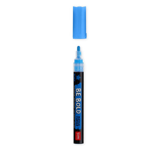 Legami - Acrylfarbenmarker - Blaue Tinte - Sei mutig