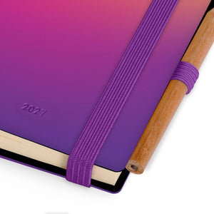 Legami - 12-Monats Mini 2-Tage Tagesbuch 2027 - Sunset Vibes