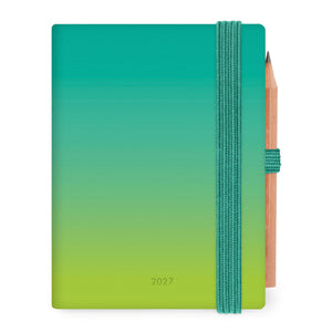 Legami - 12-Monats Mini 2-Tage Tagebuch - 2027 - Shades Green