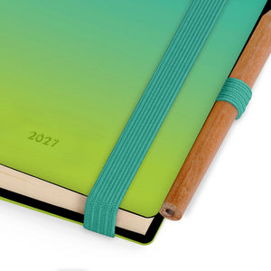Legami - 12-Monats Mini 2-Tage Tagebuch - 2027 - Shades Green