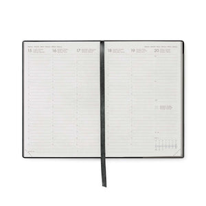 Legami - 12-Monat Medium Weekly Kalender 2027 - Schwarzer Anzug