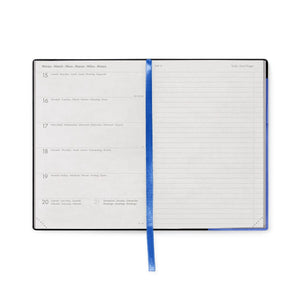 Legami - 12-Monats Mittelwöchentliches Tagebuch und Notizbuch 2027 - Eklectic Blau