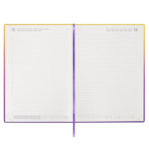 Legami - 13-Monat Maxi Daily Journal 2027 - Sunset Vibes