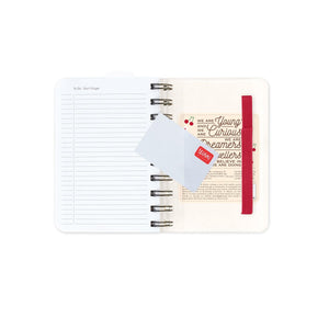 Legami - 12-Month Küçük Spiral-Bound Daily Günlük 2027 - Ayıcık White