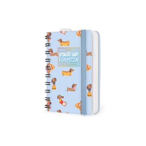Legami - 12-Month Küçük Spiral-Bound Daily Günlük 2027 - Dachsund