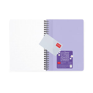 Legami - 12-Month Büyük Spiral-Bound Weekly Günlük 2027 - Daisy