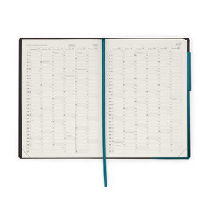 Legami - 13-Month Weekly Günlük Teachers 2026/2027 - Deep Teal