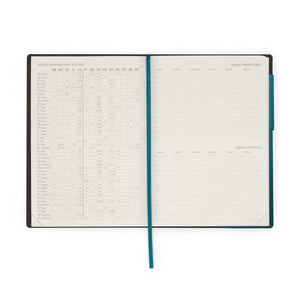 Legami - 13-Month Weekly Günlük Teachers 2026/2027 - Deep Teal