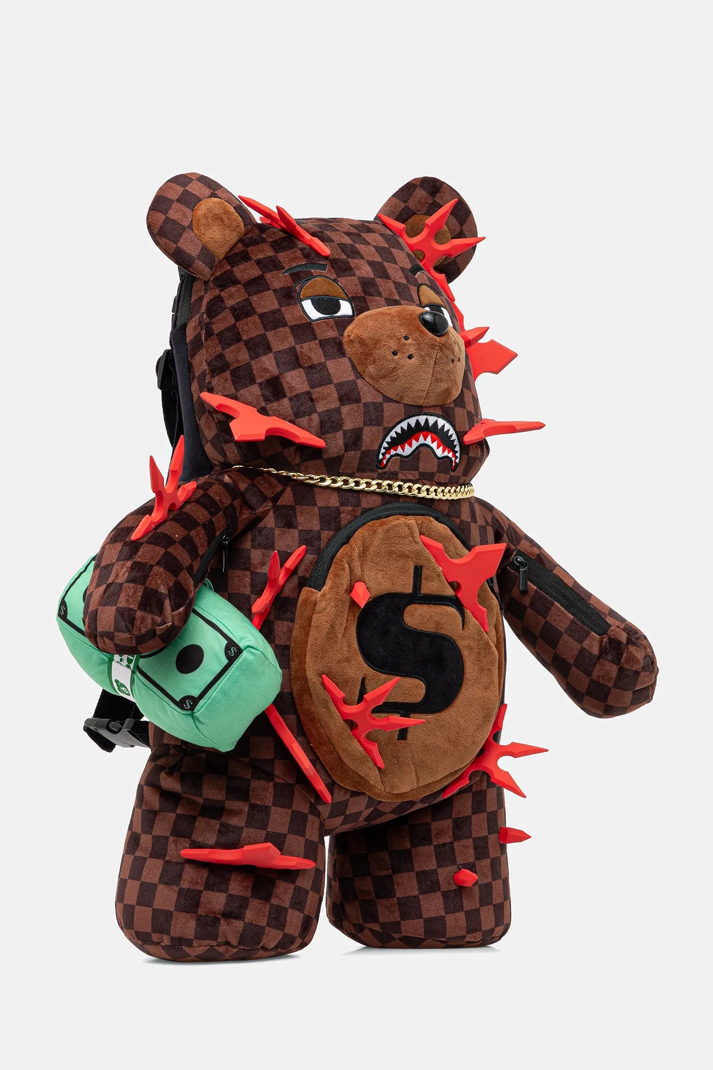Sprayground - Rucksack Sprayground в braunо малък размер с десен 910B7109NSZ