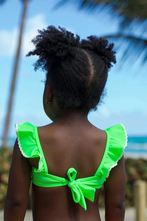 Nessi Byrd Girls Letzi Bikini in Pink