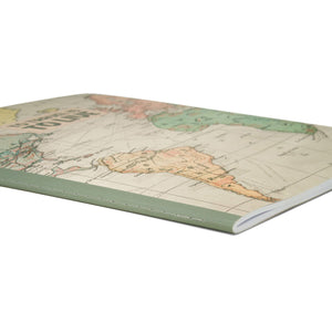 Legami - B5 liniert Notizbuch mit illustriertem Hardcover - Reisekarte