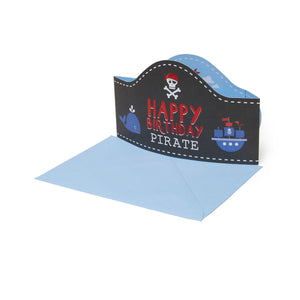 Legami - 3D Glückwunschkarte - Herzlichen Glückwunsch zum Geburtstag - Pirate